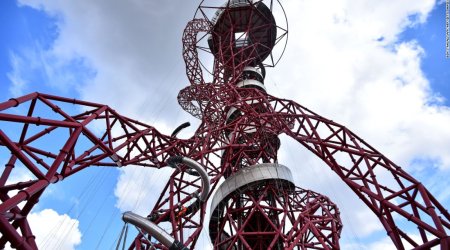 Take a ride on the world's tallest and longest tunnel slide