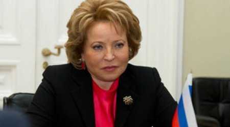 Rusiya Federasiya Şurasının sədri Türkiyə prezidentinin məktubunu şərh edib