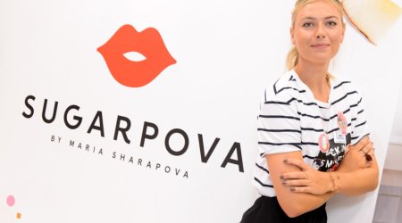 Maria Sharapova attends Harvard Business School