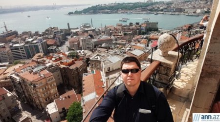 Qalata qalası - İstanbula yuxarıdan quşbaşı baxış - FOTO