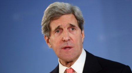 İlham Əliyev Con Kerri ilə görüşdü