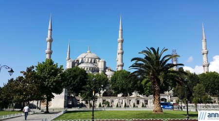 Göy məscid: İslam və dünya memarlığının dahiyəni obrazı - FOTOLAR