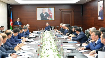 Vergilər Nazirliyində kollegiya iclası keçirildi