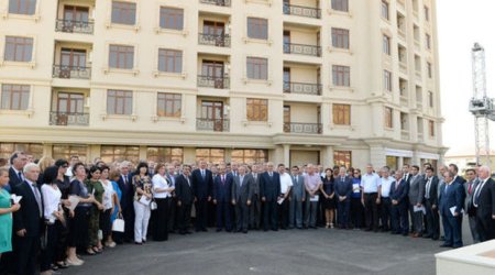Jurnalistlər üçün yaşayış binasının tikintisinin davam etdirilməsinə pul ayrılıb