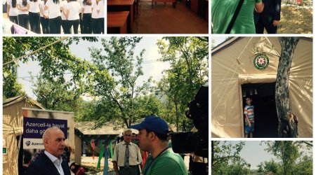 Azercell joins “Solidarity camp” in Lahij