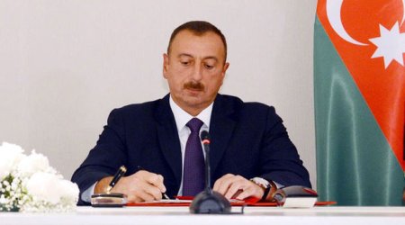 İlham Əliyev sərəncam imzaladı