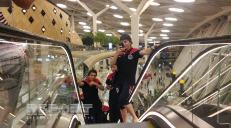 İdmançılarımız Rio-de-Janeyroya yola düşdü - FOTOLAR