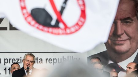 Çexiya prezidenti müsəlman qaçqınları görmək istəmir