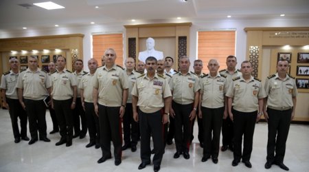 Zakir Həsənov xarici ölkələrdəki hərbi attaşelərlə görüşüb