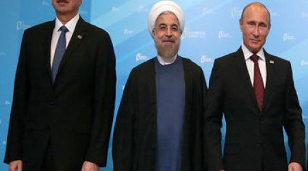 Presidents of Azerbaijan, Russia and Iran to meet in Baku today