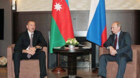 İlham Əliyevlə Vladimir Putin arasında görüş olub