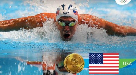 Maykl Felpsdən 21-ci qızıl medal