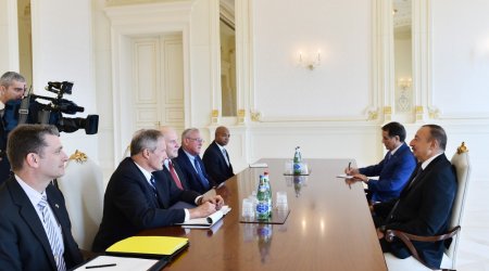 İlham Əliyev ABŞ Konqresinin nümayəndəsini qəbul etdi