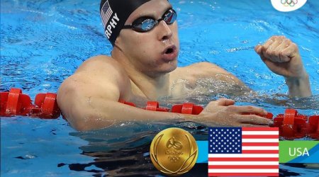 Rio-2016: Maykl Felps 2168 illik rekordu qırdı