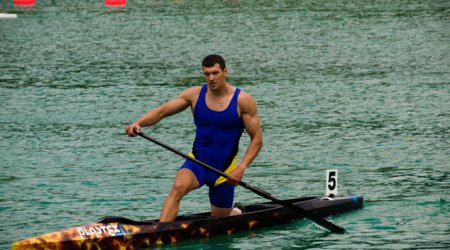 Azerbaijani canoe sprinter in finals at Rio 2016