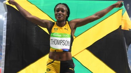 Jamaican sprint power on show as Thompson completes double