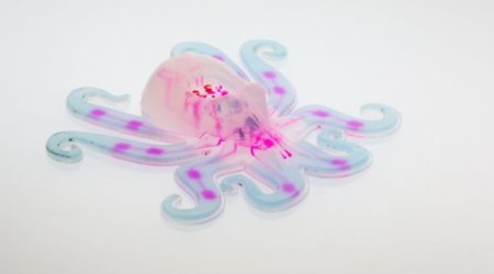 Pneumatic octopus is a first for soft robotics