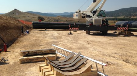 TANAP pipeline's construction in line with schedule