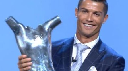 Cristiano Ronaldo named UEFA Best Player of Europe