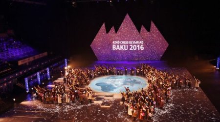 İlham Əliyev Şahmat Olimpiadasının açılışında  - YENİLƏNİB + FOTO