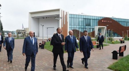 İlham Əliyev Masallıda