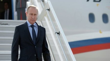 Putin Səmərqəndə səfər edib