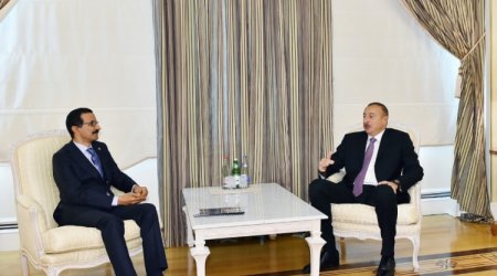 İlham Əliyev “DP World” şirkətlər qrupunun sədrini qəbul edib