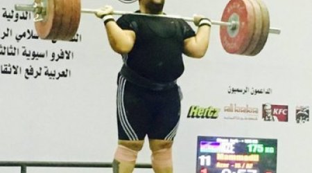 Azerbaijani athlete wins silver at Islamic Solidarity Weightlifting Championship