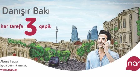 Nar has presented Baku Calling tariff to the capital residents