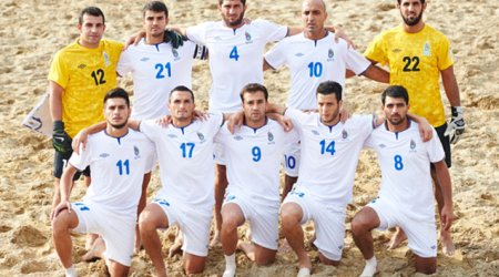 Çexiyaya uduzduq - çimərlik futbolu