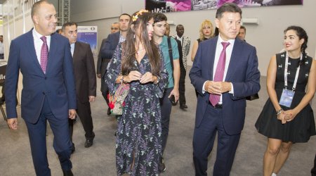 Leyla Əliyeva Şahmat Olimpiadasının oyunlarını izlədi - FOTOLAR