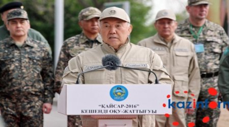 Nazarbayev yeni müdafiə naziri təyin etdi