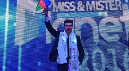 Azərbaycanlı oğlan dünyanın ən yaraşıqlı modeli seçildi