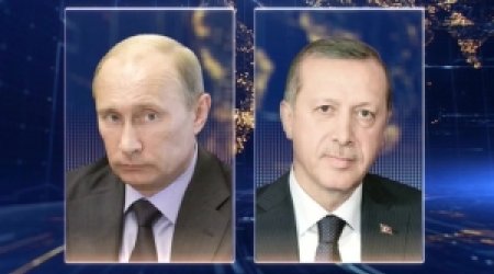 Ərdoğanla Putin arasında telefon danışığı oldu