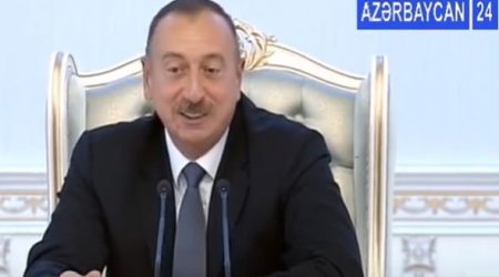 Prezidentdən maraqlı irad - VİDEO