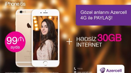New profitable Phone 6S campaign from Azercell