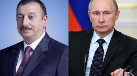 İlham Əliyev Vladimir Putinə zəng etdi