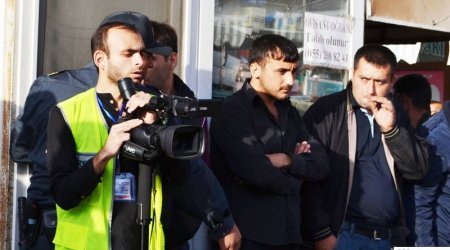 Журналист Расим Алиев, выполняя служебный долг