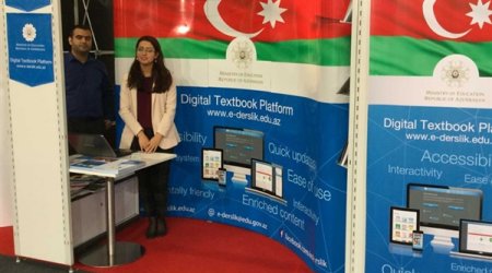 Frankfurt Book Fair displays Azerbaijani e-textbooks