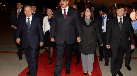 Venesuela Prezidenti Azərbaycana gəlib