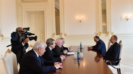 İlham Əliyev ATƏT-in Minsk qrupunun həmsədrlərini qəbul etdi