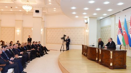 Prezidentlər birgə bəyanatla çıxış ediblər