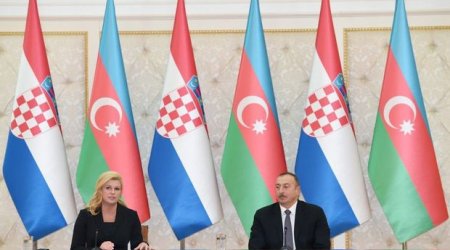 Azərbaycan və Xorvatiya arasında əməkdaşlığın əsas prioritetləri müəyyənləşdirilib