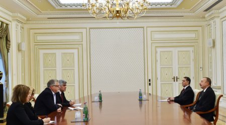 İlham Əliyev Avropa İttifaqının Cənubi Qafqaz üzrə xüsusi nümayəndəsini qəbul etdi