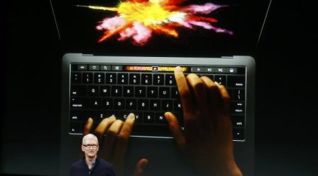 Apple adds touch screen keys to MacBook Pro
