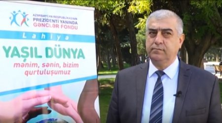 Ekologiyanın qorunması ilə bağlı layihə