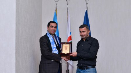 Manager of FC Qarabağ Gurban Gurbanov visits BHOS (PHOTO)