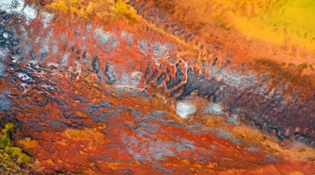 Australia's Lake Eyre from the sky