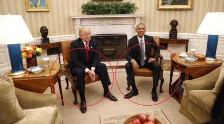 Bədən dili ekspertindən Obama və Tramp görüşünə maraqlı ŞƏRH