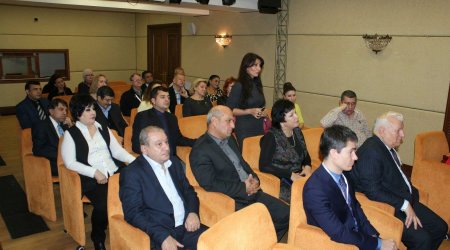 Musiqili Teatrda Rusiyanın teatr rəhbərləri ilə görüş